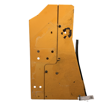 Motorplåt höger bakre hjulhus